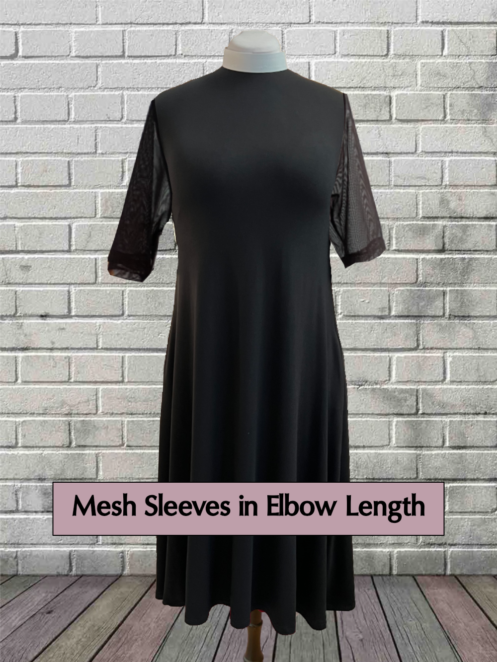 Mesh sales swing dress